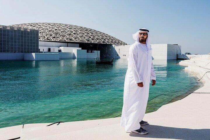 Louvre Museum Grand Mosque Abu Dhabi Private Guided Tour