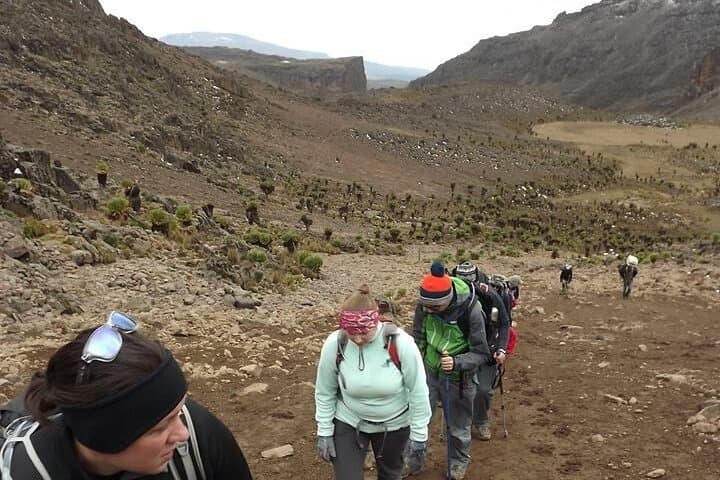 Five Days Mount Kenya Climbing via Sirimon Route