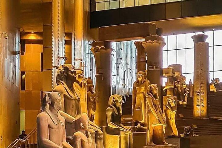The Great New Egyptian Museum Alone or with Pyramids + Free Cruise