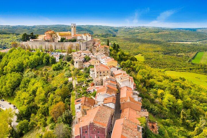 From Pula or Medulin: Istria in one day tour