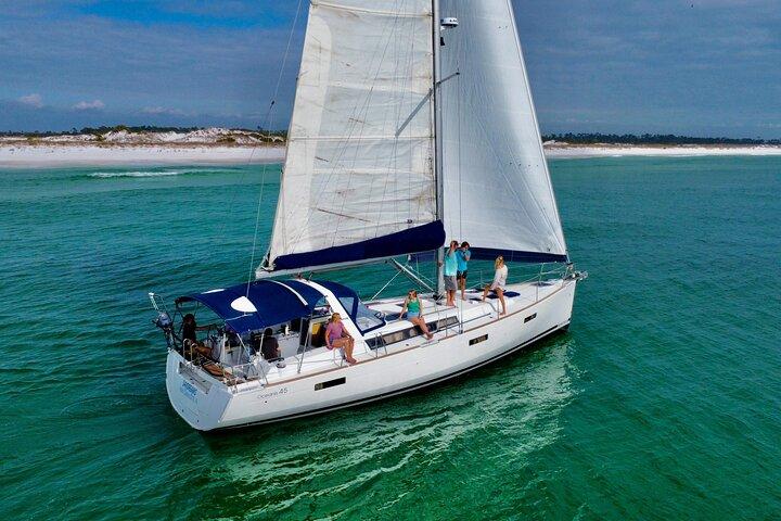 Sunset Dolphin Sail Aboard the Daydreams Sailboat