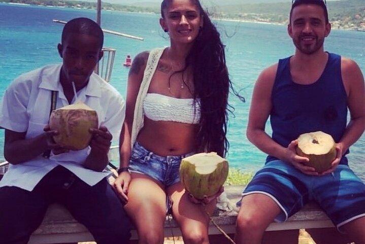 Dunn's River Falls and Blue Hole Tour Ocho Rios from Montego Bay
