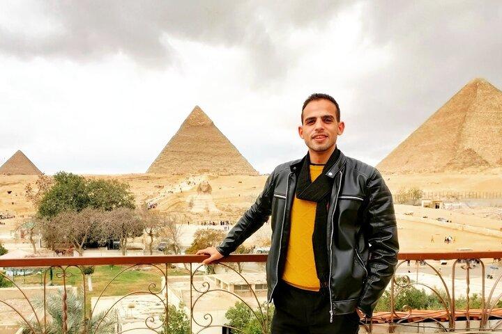 Pyramids View Sunset 3 Hours with dinner and shopping