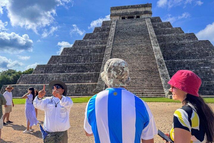 Ek Balam, Chichen Itza, Cenote & buffet lunch Tour