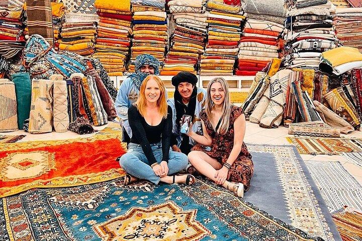 Berber Rugs Marrakech Shopping Tour with Shipping Available