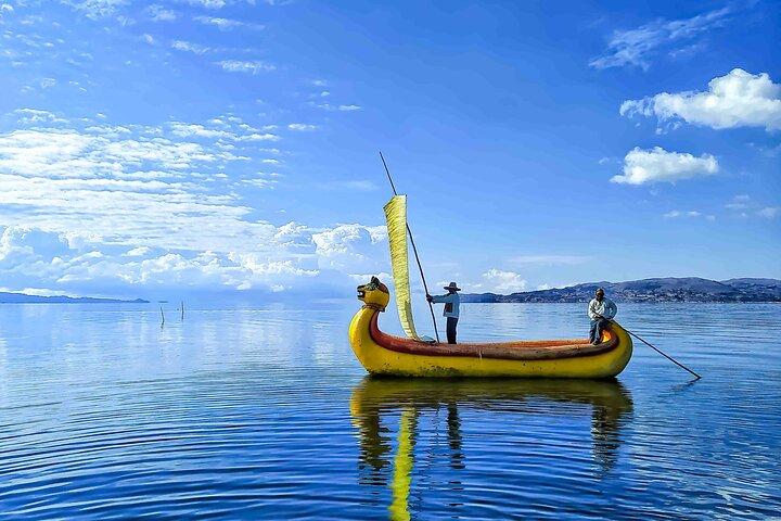 Lake Titicaca Uros and Taquile Islands Full Day Tour with Lunch