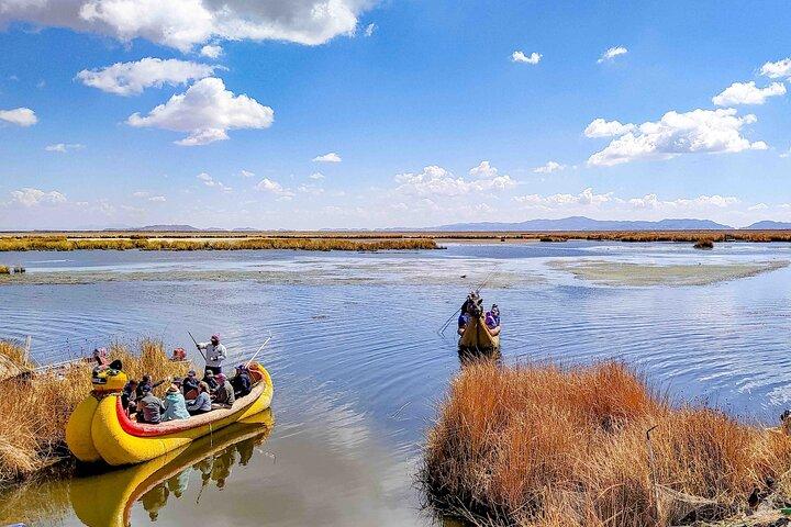 Lake Titicaca Uros and Taquile Islands Full Day Tour with Lunch