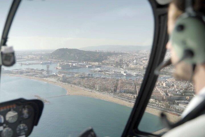 Barcelona Official Helicopter Tour with In-flight Audio