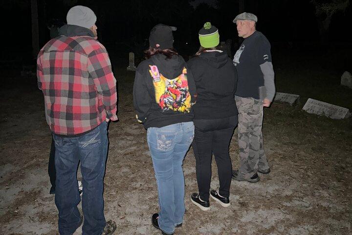 St. Augustine Ghost Ride: Haunted House, Creepy park + Cemetery