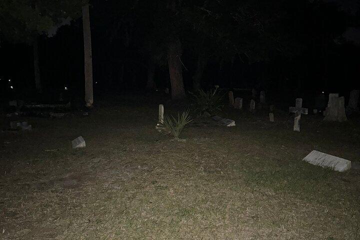 St. Augustine Ghost Ride: Haunted House, Creepy park + Cemetery