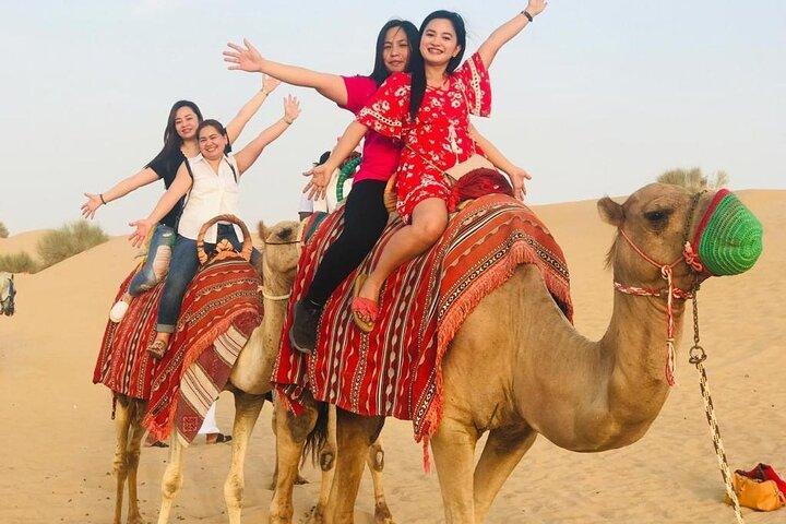 Dubai Desert Safari with ATV Riding & Unlimited Buffets & BBQ