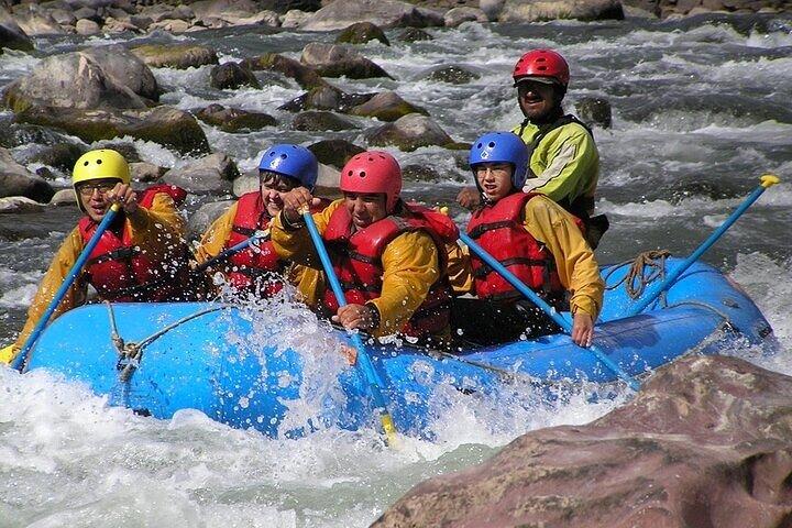 Adventure Rafting Experience Ending at Vilcanota River Campsite