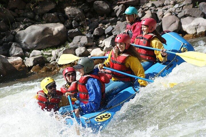 Adventure Rafting Experience Ending at Vilcanota River Campsite