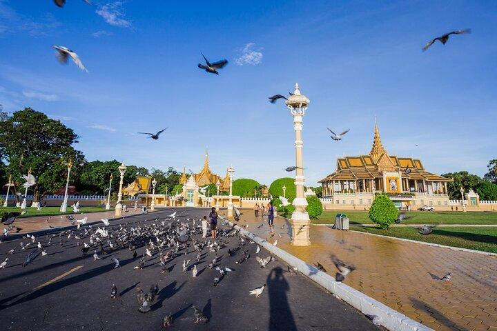 Phnom Penh: Private City Tour, Royal Palace, Wat Phnom by Cyclo