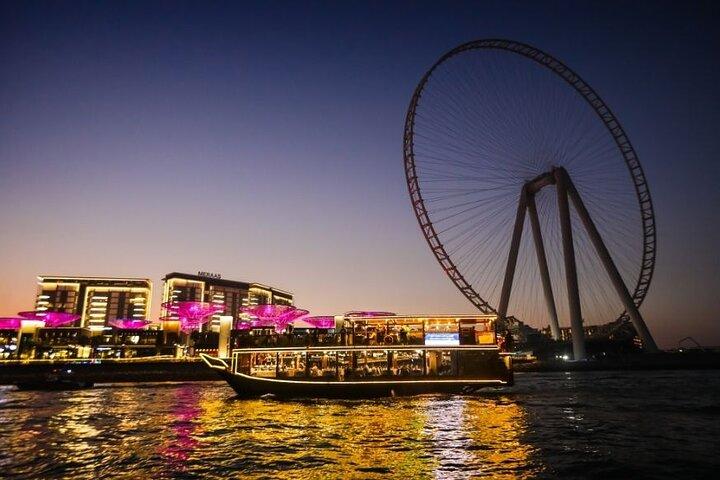Luxury Dhow Dinner Cruise at Dubai Marina with Dinner & Transfers