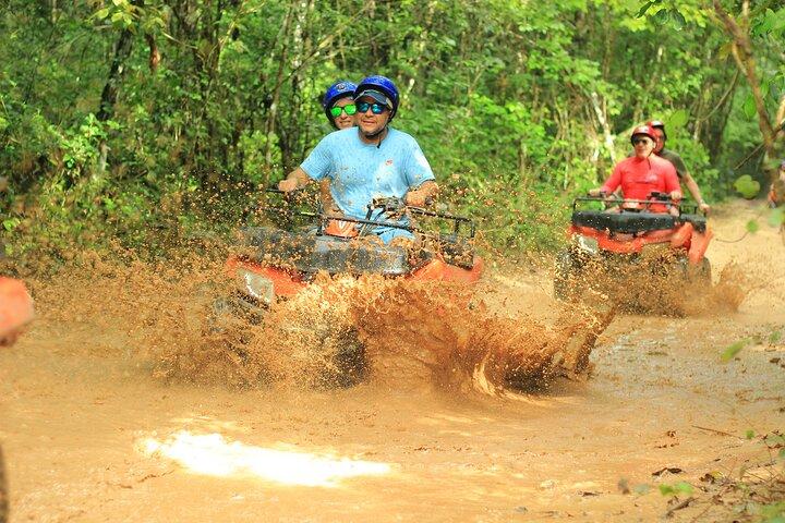 ATV Adventure, Zipline and Cenote Swim Tour from Cancun
