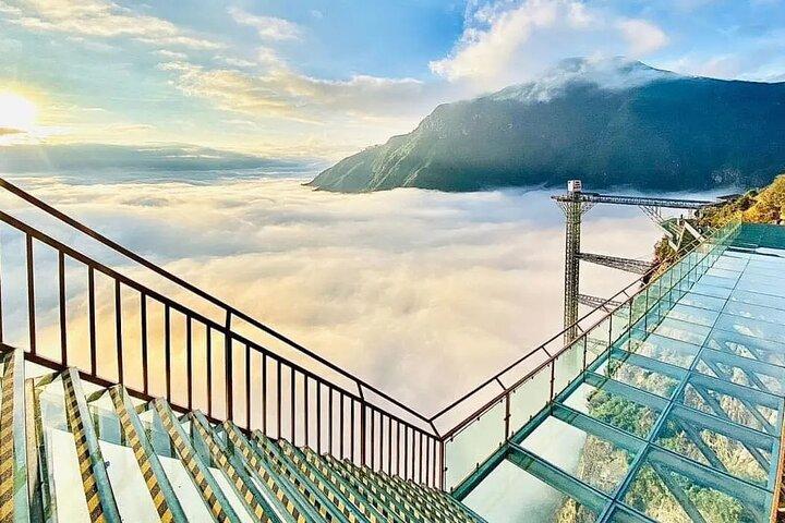 Sapa Dragon Cloud Glass Bridge and Silver Waterfall Half-Day Tour
