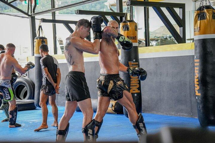 Training Beginner Muay Thai in Koh Samui with Pro Fighters