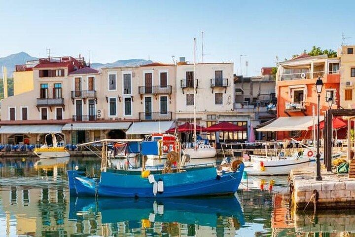 From Chania Areas Trip to Arkadi Margarite and Rethymno City Tour