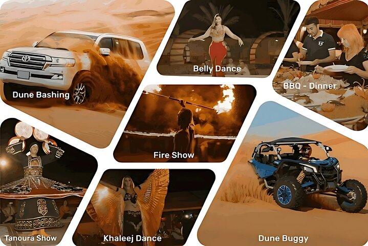 Sunset Safari,Camel ride,live shows & BBQ Dinner No Hidden Charge