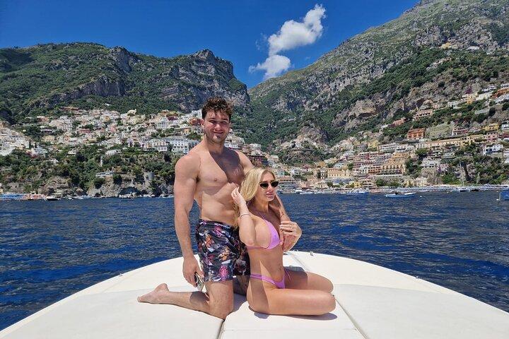 Amalfi Coast Private Boat Tour from Sorrento, Positano & Capri