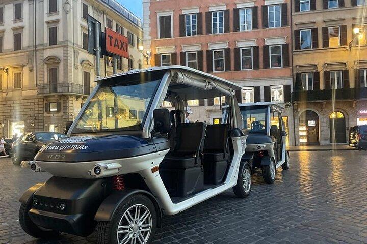 Rome Private Sightseeing Tour by Golf Cart