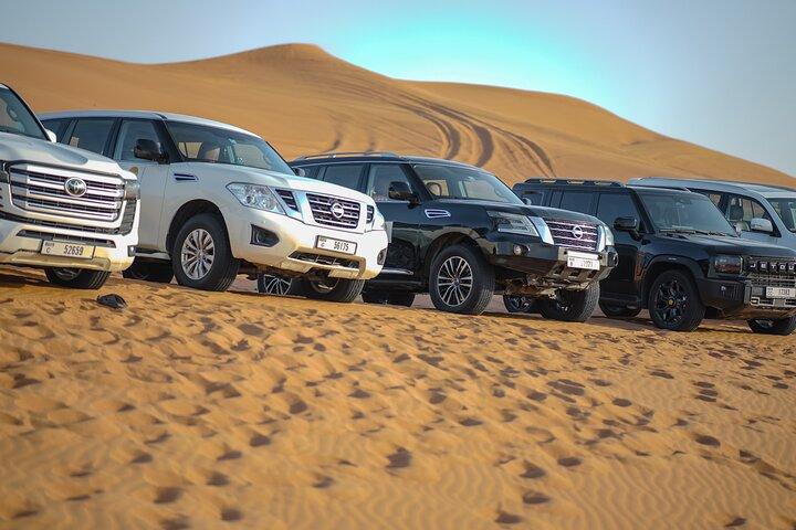 Premium Evening Desert Safari Dubai - 6hr with BBQ Dinner & Shows