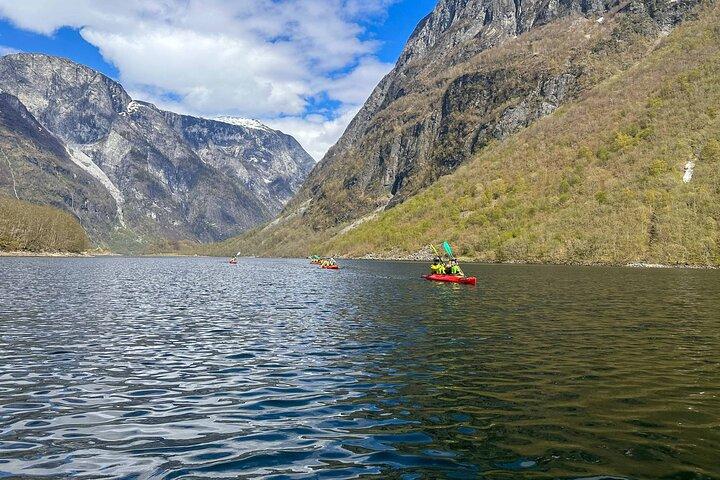 Vossevangen: Nærøyfjord Full-Day Guided Kayaking Trip