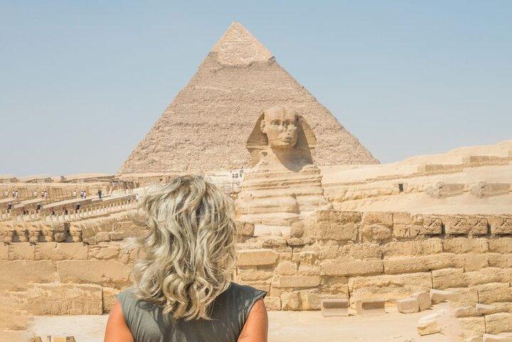 Tour to Giza Pyramids& Grand Egyptian Museum and Old Cairo