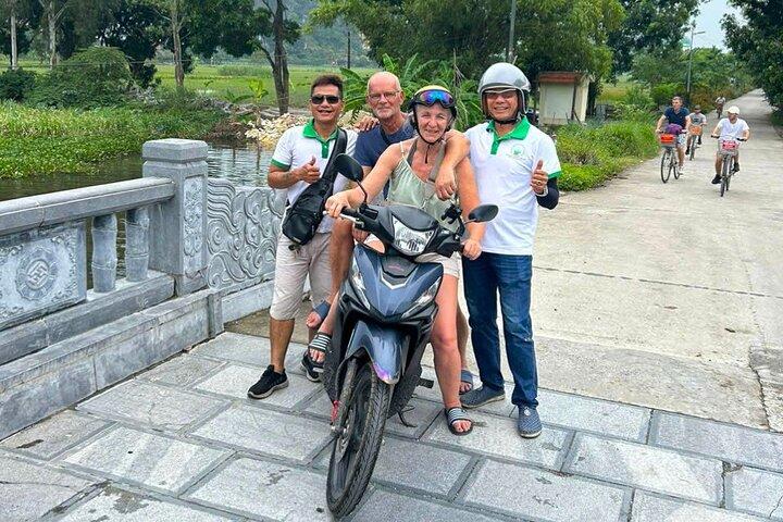 From Hanoi: Scenic Ninh Binh Motorbike Tour to Hidden Treasures