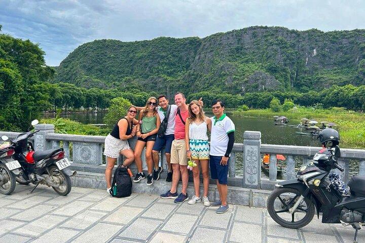From Hanoi: Scenic Ninh Binh Motorbike Tour to Hidden Treasures