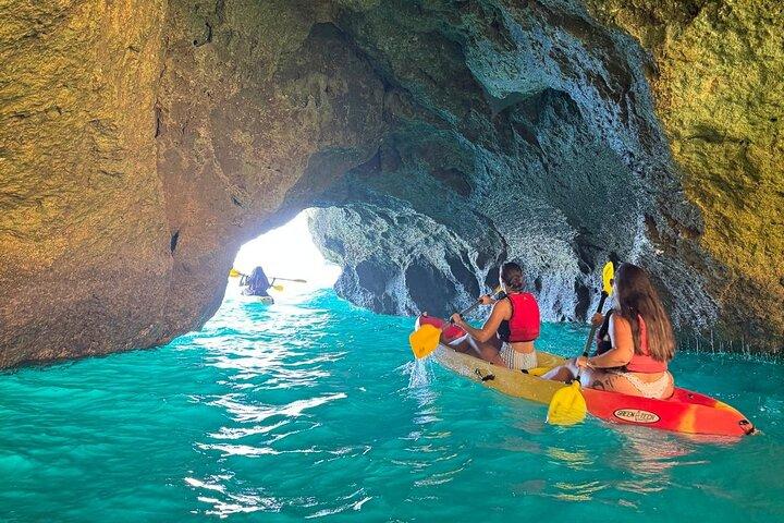 Benagil Kayak Tour On Board a Fantastic Catamaran