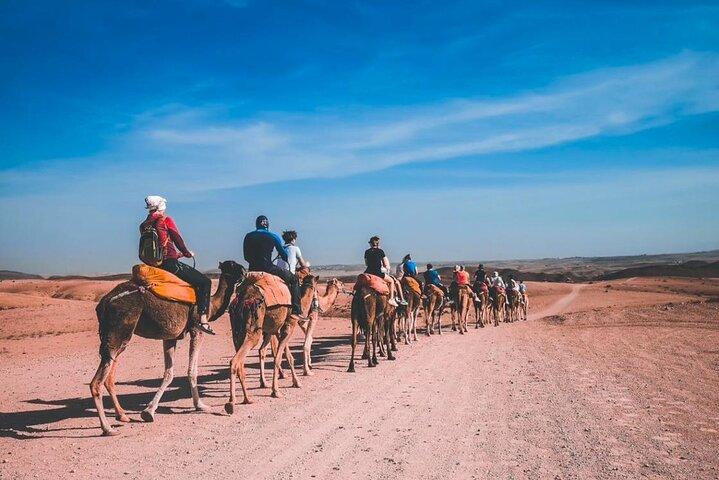 EXCLUSIVE Marrakech Agafay Desert Quad biking & Diner sunset