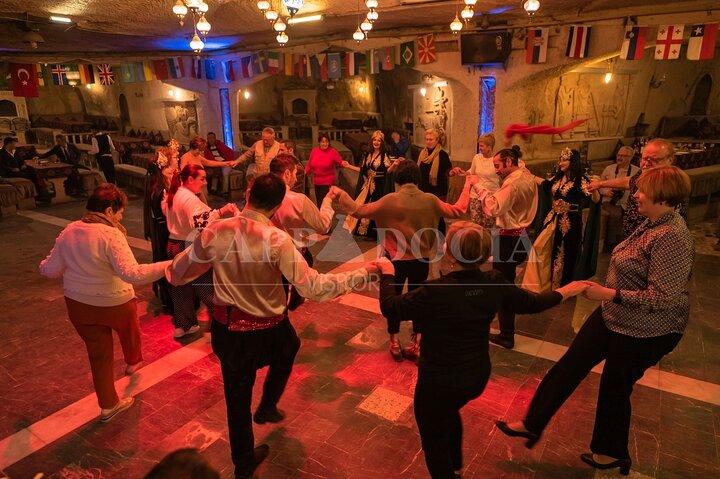 Traditional Turkish Night Show In Cave Restaurant