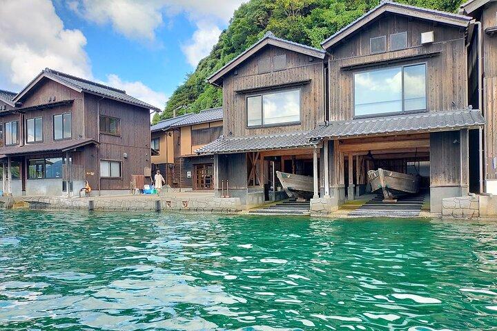 Amanohashidate & Ine Funaya Sightseeing Full Day Trip from Kyoto