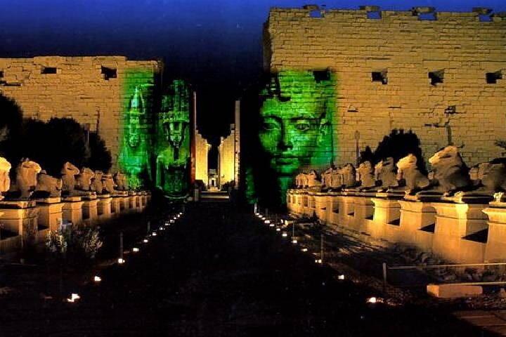 Day Tour to Sound and Light Show at Karnak Temple in Egypt