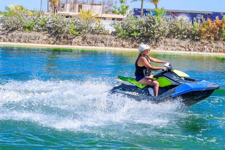 Punta Cana Jet Ski and Aqua Kart Adventure with Water Park Access