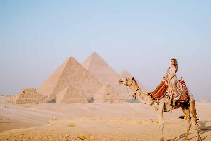 All inclusive Giza Pyramids,Sphinx,lunch,Camel,insid pyramid