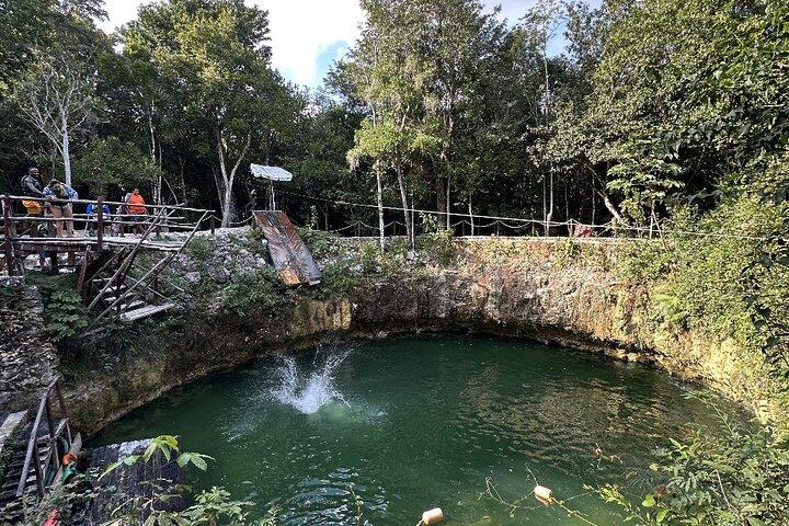Playa del Carmen Jungle Adventure ATV Zipline and Cenote