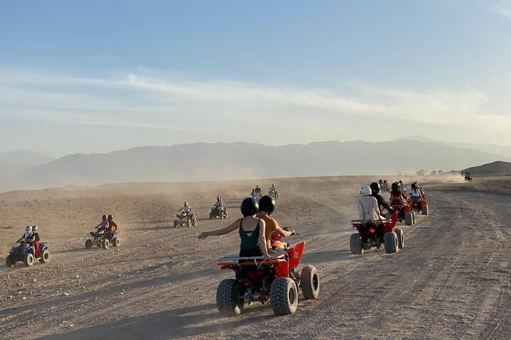 Marrakech: Agafay Desert Dinner, Camel Ride & Quad Biking.