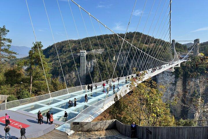 1-Day Mini Group & Private Tours to Glass Bridge & Mt. Tianmen