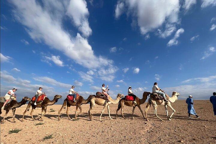 Diner show in Agafay Désert & Camels Ride