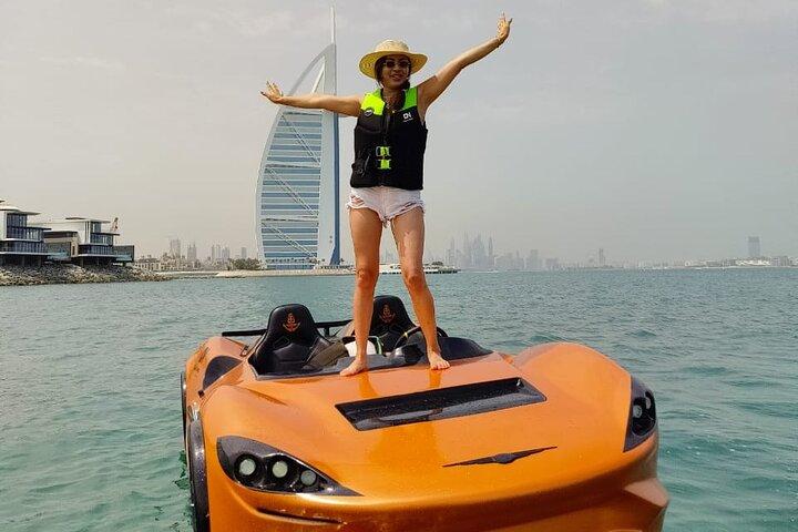 Burj Al Arab Jetcar plus Jetski + FREE PICS, VIDS & COFFEE