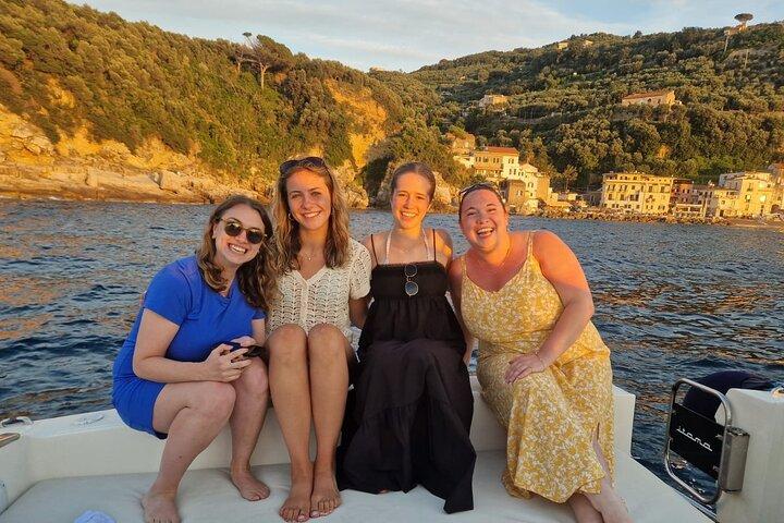Shared Sunset Boat Cruise with Aperitif on Sorrento or Positano