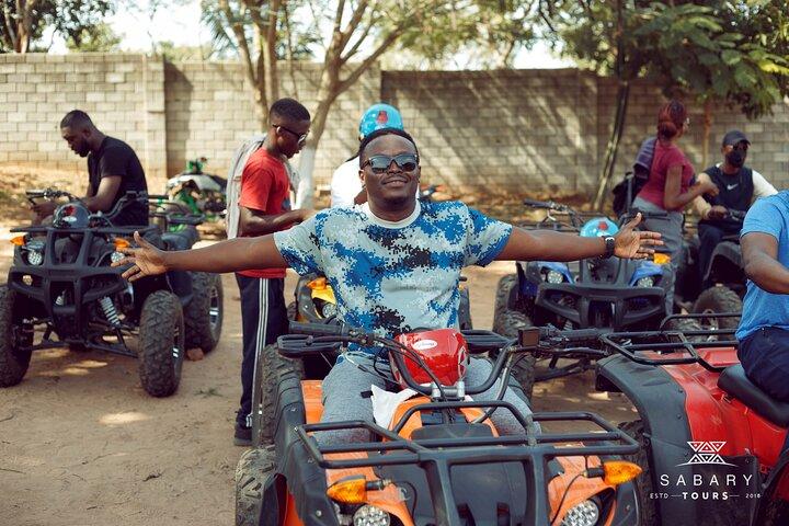 Atv and Waterfall Adventure with Lunch through Aburi