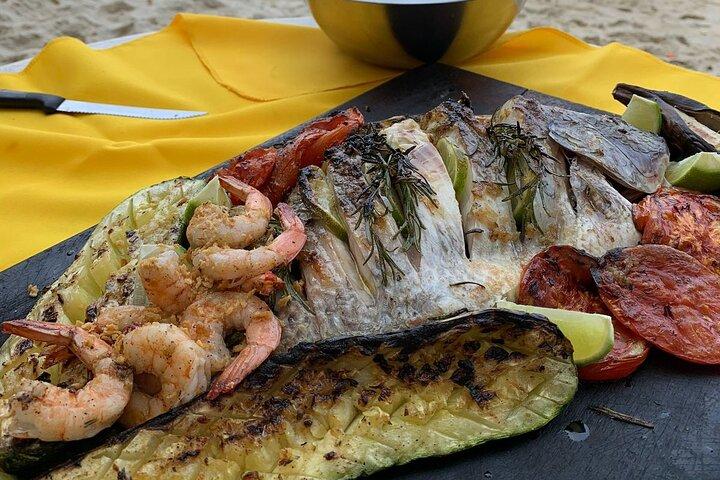 Cancun : Mexican Seafood Barbecue Class with Local Chef