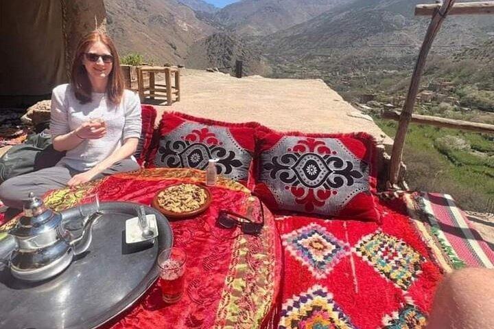 Small group to Atlas Mountains 4valleys;Waterfulls and camel Ride experience