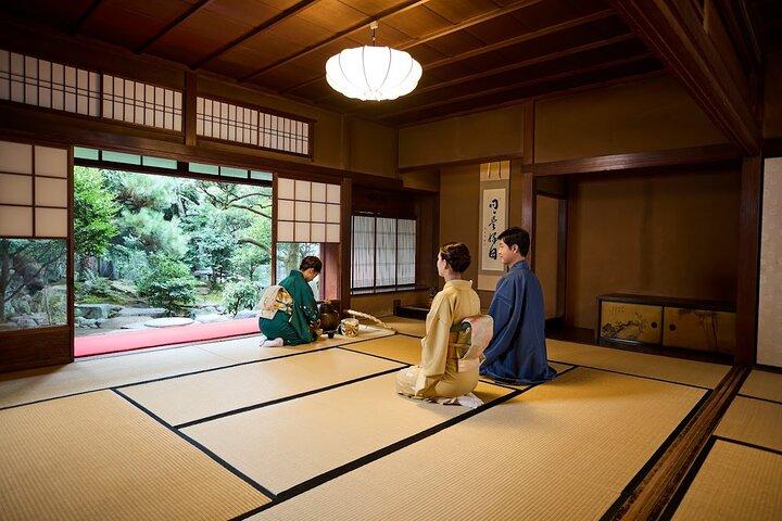 Kimono Tea Ceremony at Kyoto Maikoya, Karasuma Shijo