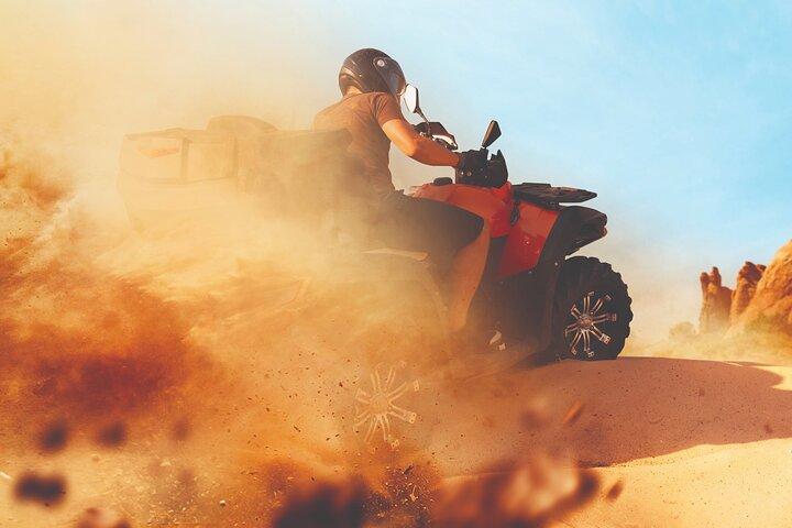 Guided Desert Safari with Dinner and Quad Biking in Dubai