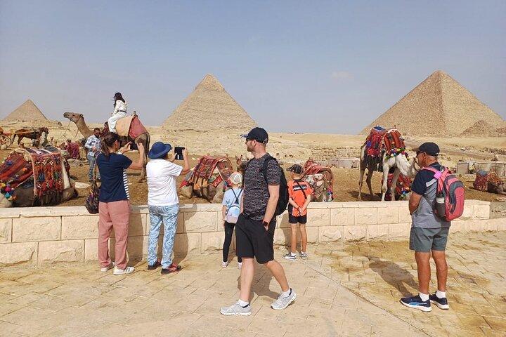 All-in-One Giza Tour, inside Pyramid, sphinx, Camel ride & lunch